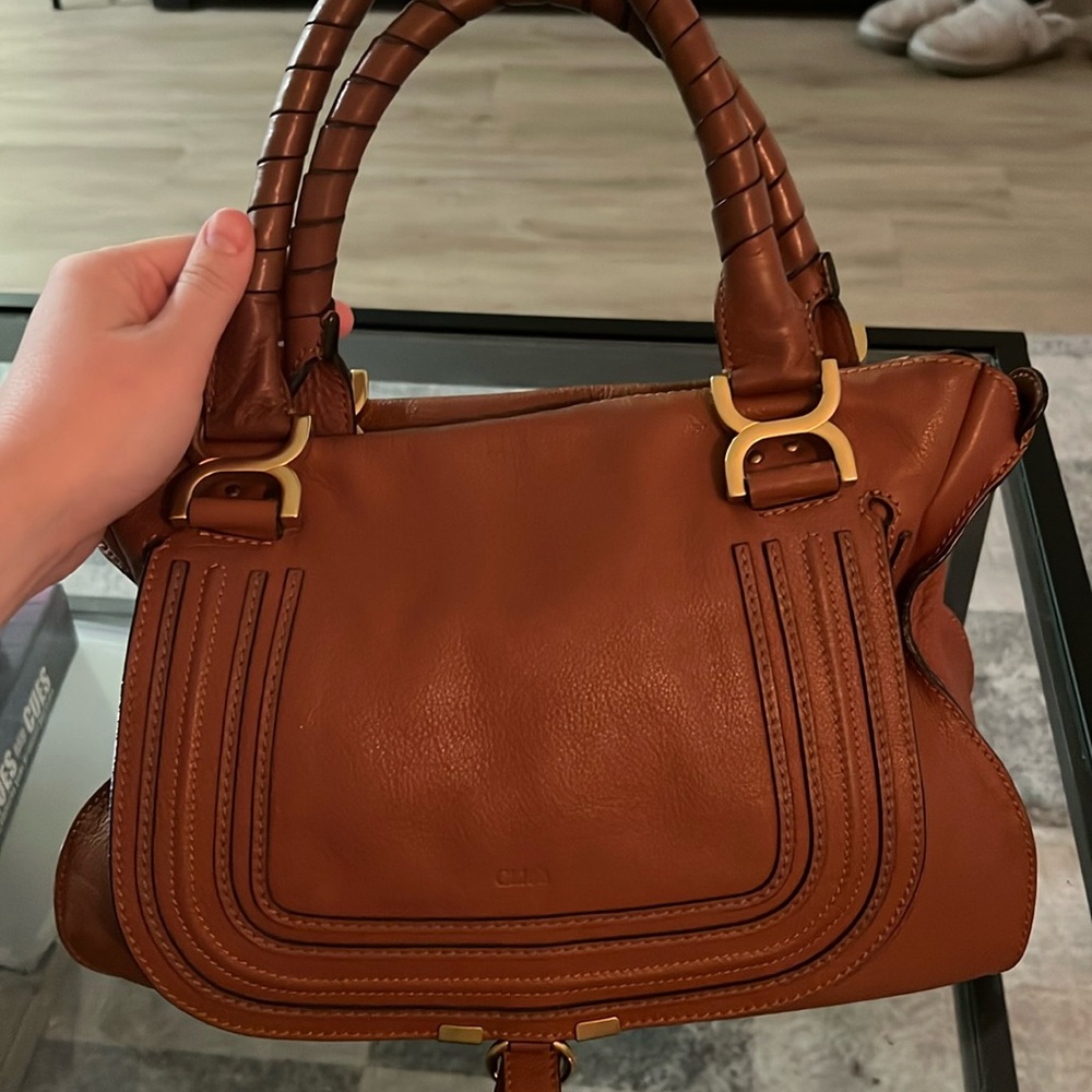 Chloé Calfskin Shoulder Bag